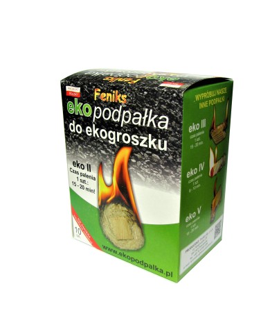 Ekopodpałka do ekogroszku i węgla kamiennego - 10 szt. Ekopodpałka do ekogroszku i węgla kamiennego - 10 szt.