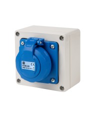 Gniazdo natynkowe 2P+Z 16A/250V - solidna obudowa, wysoka jakość Gniazdo natynkowe 2P+Z 16A/250V - solidna obudowa, wysoka jakość