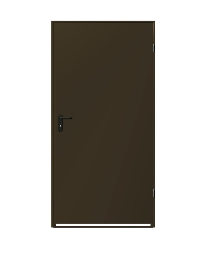 HORMANN Drzwi ZK ISO Styro RAL 8028 Brąz P/L 800x2000 - Ościeżnica HORMANN Drzwi ZK ISO Styro RAL 8028 Brąz P/L 800x2000 - Ościeżnica