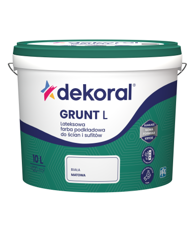 PPG DL Grunt Lateksowy 10L - Wysokiej Jakości Grunt do Malowania PPG DL Grunt Lateksowy 10L - Wysokiej Jakości Grunt do Malowania