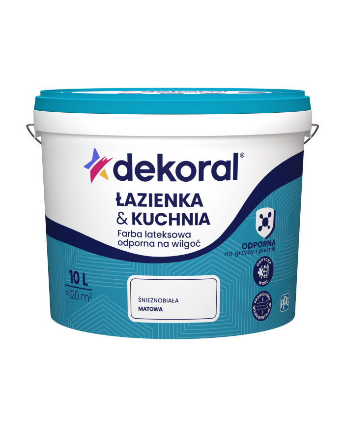 PPG Ł&K Farba Biała 10L - Maleinak Plus | Wysoka Jakość