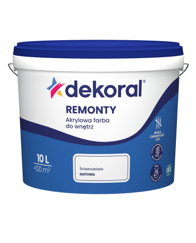 PPG Dekoral Remonty 10L - Farba do skutecznych renowacji PPG Dekoral Remonty 10L - Farba do skutecznych renowacji