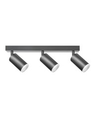 Lampa ścienno-sufitowa LONDON 3xGU10 czarna - elegancja i styl Lampa ścienno-sufitowa LONDON 3xGU10 czarna - elegancja i styl