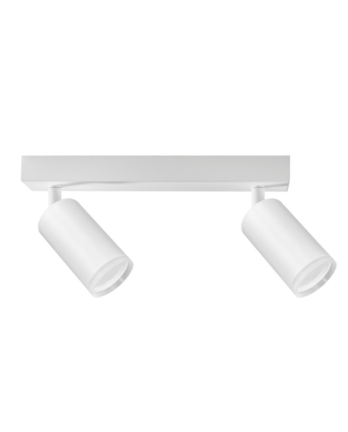 Lampa ścienno-sufitowa LONDON 2xGU10 biała - elegancja i styl