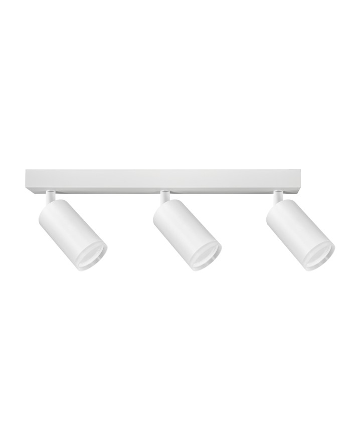 Lampa ścienno-sufitowa LONDON 3xGU10 - Biała, Nowoczesny Design Lampa ścienno-sufitowa LONDON 3xGU10 - Biała, Nowoczesny Design