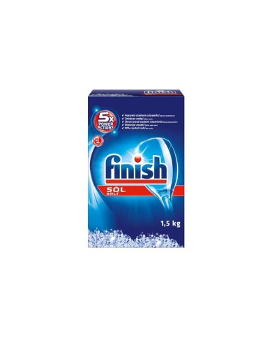 FINISH Sól Ochronna 1,5 kg - Skuteczna Ochrona Zmywarki FINISH Sól Ochronna 1,5 kg - Skuteczna Ochrona Zmywarki