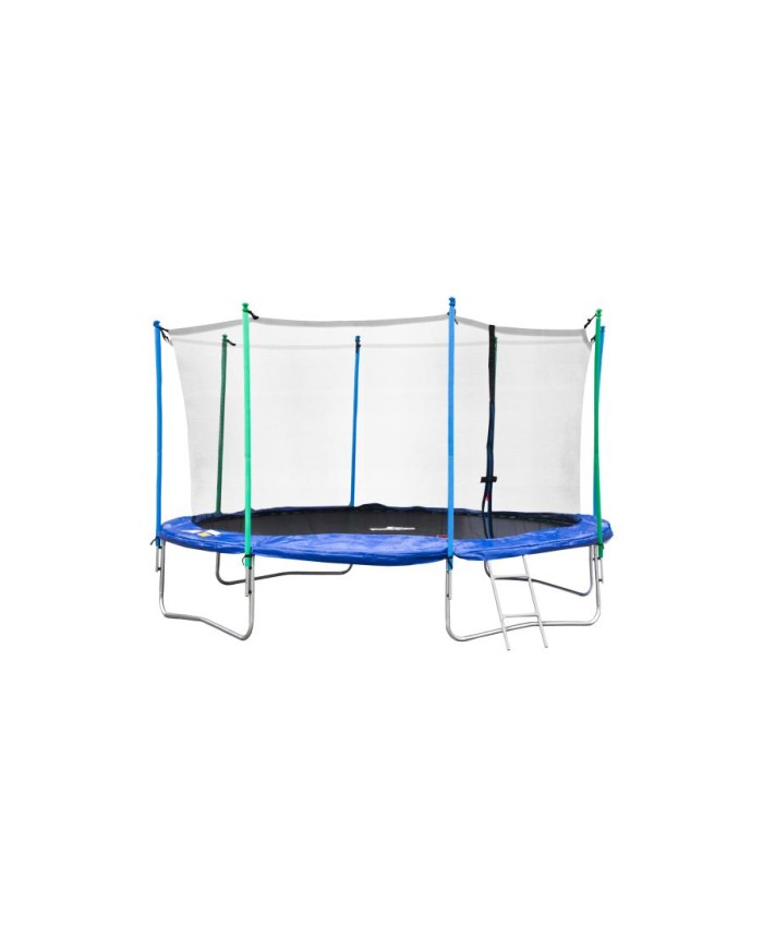 Trampolina 14FT (427CM) z drabinką - Bezpieczna zabawa dla dzieci Trampolina 14FT (427CM) z drabinką - Bezpieczna zabawa dla dzieci