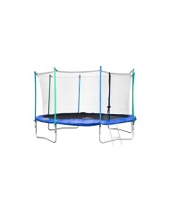 Trampolina 14FT (427CM) z drabinką - Bezpieczna zabawa dla dzieci Trampolina 14FT (427CM) z drabinką - Bezpieczna zabawa dla dzieci