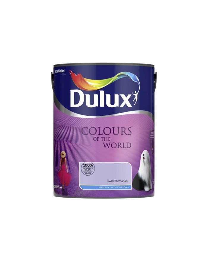 AKZO DULUX KŚ Kwiat Rozmarynu 5L - Farba do wnętrz AKZO DULUX KŚ Kwiat Rozmarynu 5L - Farba do wnętrz