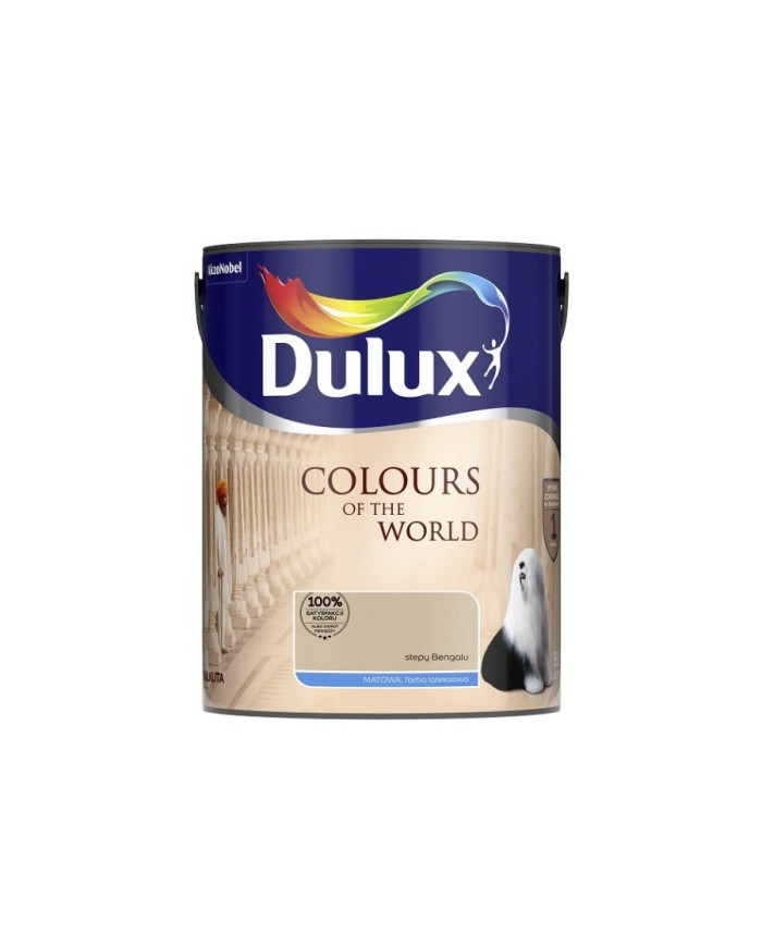 AKZO DULUX KŚ Stepy Bengalu 5L - Farba do wnętrz i elewacji