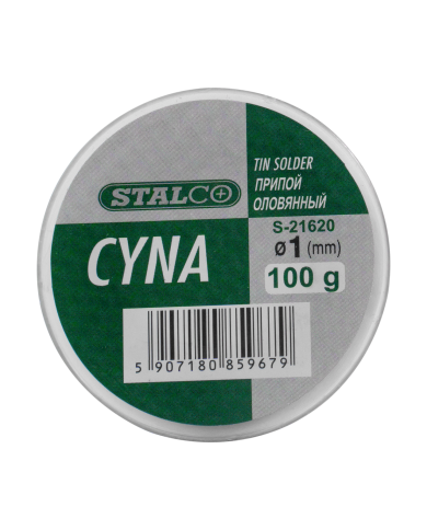 STALCO Cynę Lutownicza 100g - Wysoka Jakość i Niezawodność