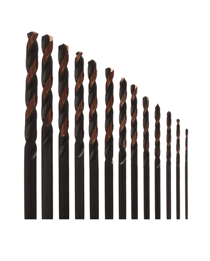 Wiertła do metalu HSS STALCO - Zestaw 13 elementów Wiertła do metalu HSS STALCO - Zestaw 13 elementów