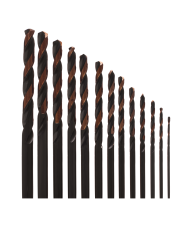Wiertła do metalu HSS STALCO - Zestaw 13 elementów Wiertła do metalu HSS STALCO - Zestaw 13 elementów