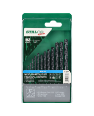 Zestaw wierteł HSS do metalu 2-8mm - STALCO | Wysoka jakość Zestaw wierteł HSS do metalu 2-8mm - STALCO | Wysoka jakość