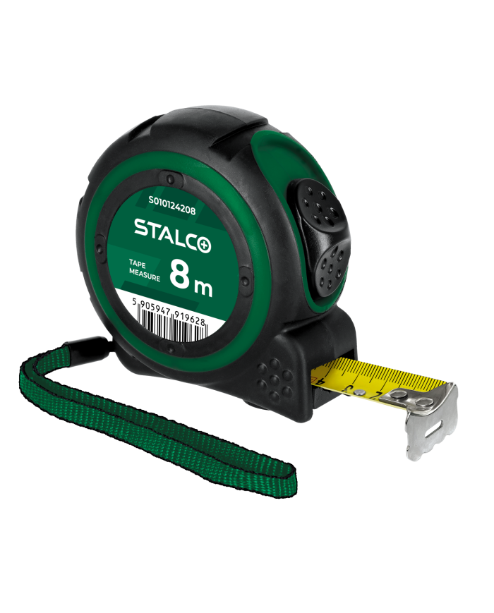 STALCO Miara zwijana 8m x 25mm - Precyzyjne pomiary w Twoich rękach STALCO Miara zwijana 8m x 25mm - Precyzyjne pomiary w Twoich rękach