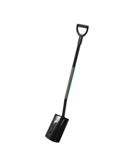 STALCO Szpadel Prosty z Metalowym Trzonkiem - Wysoka Jakość