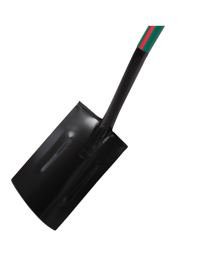 STALCO Szpadel Prosty z Metalowym Trzonkiem - Wysoka Jakość