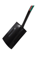 STALCO Szpadel Prosty z Metalowym Trzonkiem - Wysoka Jakość