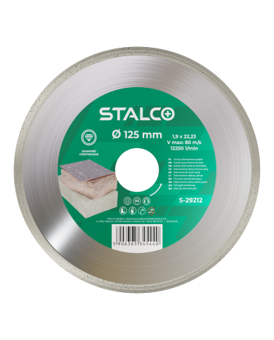Tarcza diamentowa 180x2,0x22,23 mm Stalco - Wysoka jakość! Tarcza diamentowa 180x2,0x22,23 mm Stalco - Wysoka jakość!