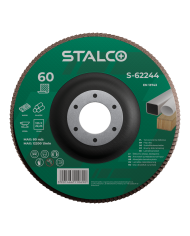 Tarcza ścierna listkowa 125x22,23 mm G60 STALCO - Wysoka jakość Tarcza ścierna listkowa 125x22,23 mm G60 STALCO - Wysoka jakość