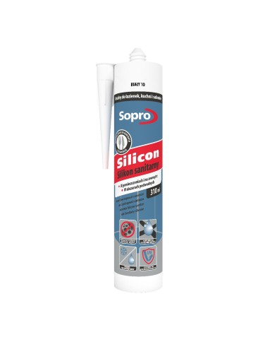 SOPRO Silikon biały 10 050 - Wysokiej jakości uszczelniacz SOPRO Silikon biały 10 050 - Wysokiej jakości uszczelniacz