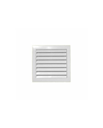 Osłona wentylacyjna 200x200 z siatką, otwór 125 mm - biała Osłona wentylacyjna 200x200 z siatką, otwór 125 mm - biała