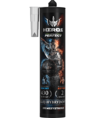 KLEJ HYBRYDOWY BARDZO MOCNY "HEROS"290ml KLEJ HYBRYDOWY BARDZO MOCNY "HEROS"290ml