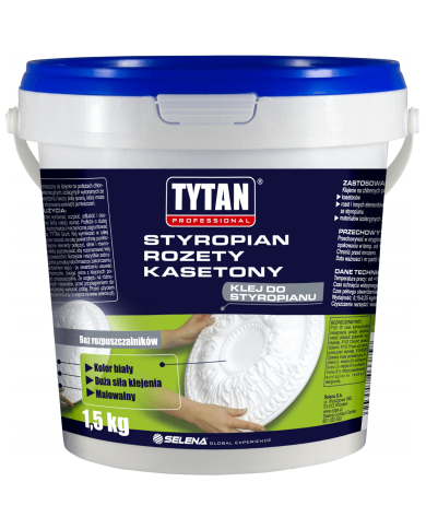 Klej do styropianu 4 kg TYTAN PROFESSIONAL - Wysoka jakość! Klej do styropianu 4 kg TYTAN PROFESSIONAL - Wysoka jakość!