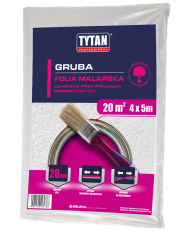Folia MALARSKA PRAXA 4x5m - Gruba i Wytrzymała Ochrona Folia MALARSKA PRAXA 4x5m - Gruba i Wytrzymała Ochrona