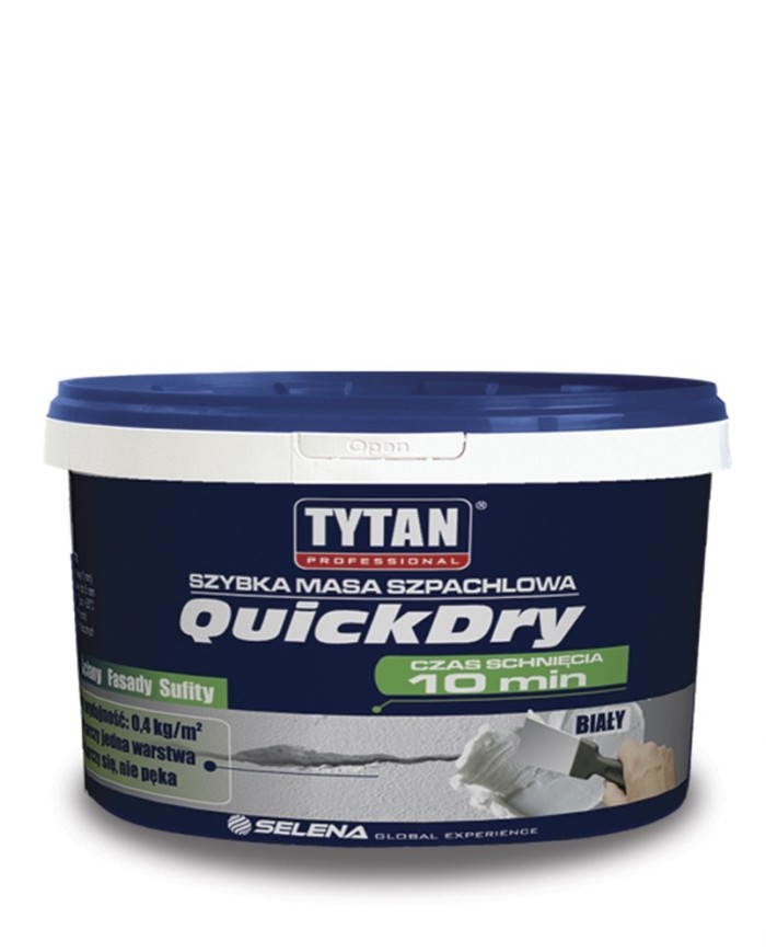 Masa szpachlowa QuickDry 750 ml TYTAN PROFESSIONAL - Szybka naprawa Masa szpachlowa QuickDry 750 ml TYTAN PROFESSIONAL - Szybka naprawa