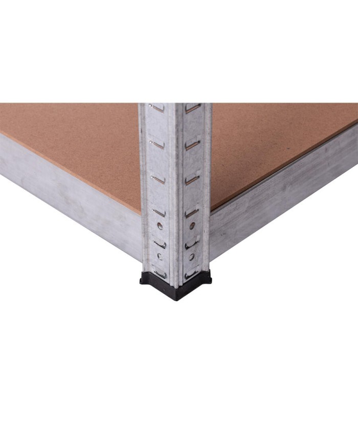 Regał metalowy 180x80x30 cm ocynkowany 5-półkowy z MDF 5 mm Regał metalowy 180x80x30 cm ocynkowany 5-półkowy z MDF 5 mm