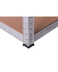 Regał metalowy 180x80x30 cm ocynkowany 5-półkowy z MDF 5 mm Regał metalowy 180x80x30 cm ocynkowany 5-półkowy z MDF 5 mm