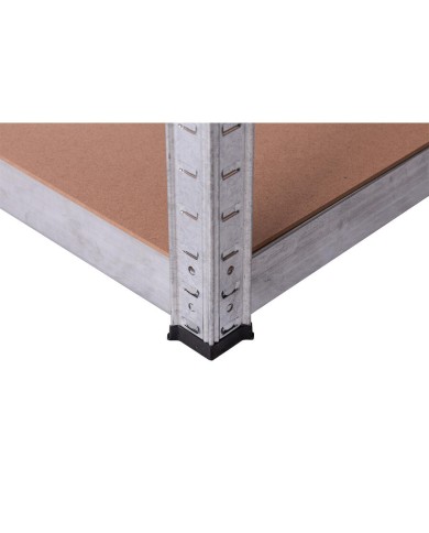 Regał metalowy 220x110 cm ocynkowany, 5 półek z MDF 5 mm Regał metalowy 220x110 cm ocynkowany, 5 półek z MDF 5 mm