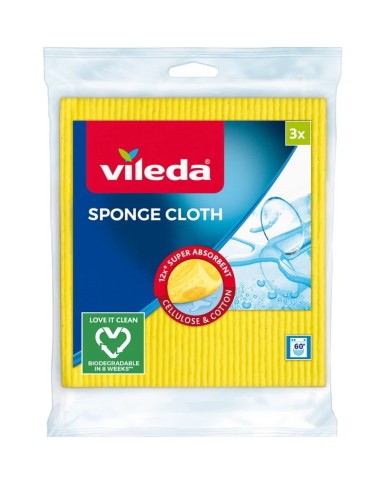 VILEDA Pucerka Gąbkowa 3szt - Skuteczne Sprzątanie w Twoim Domu VILEDA Pucerka Gąbkowa 3szt - Skuteczne Sprzątanie w Twoim Domu