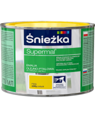 Farba Supermal Żółty 0,4 L - ŚNIEŻKA | Wysoka Jakość i Kolor
