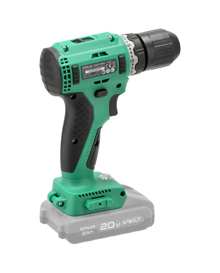 Wiertarko-wkrętarka akumulatorowa DS20-55BL Stalco - Wydajność i jakość