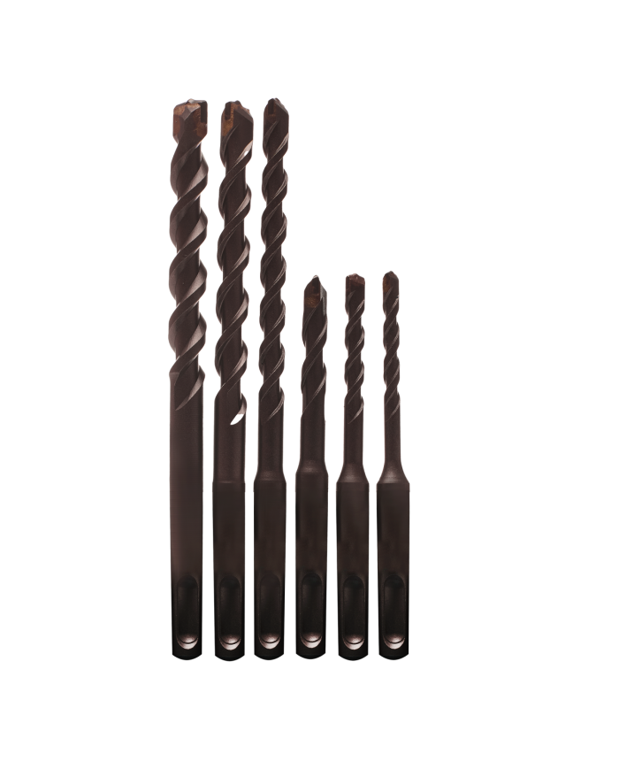 STALCO Wiertła 5-12mm 6el. do Betonu SDS - Wysoka Jakość