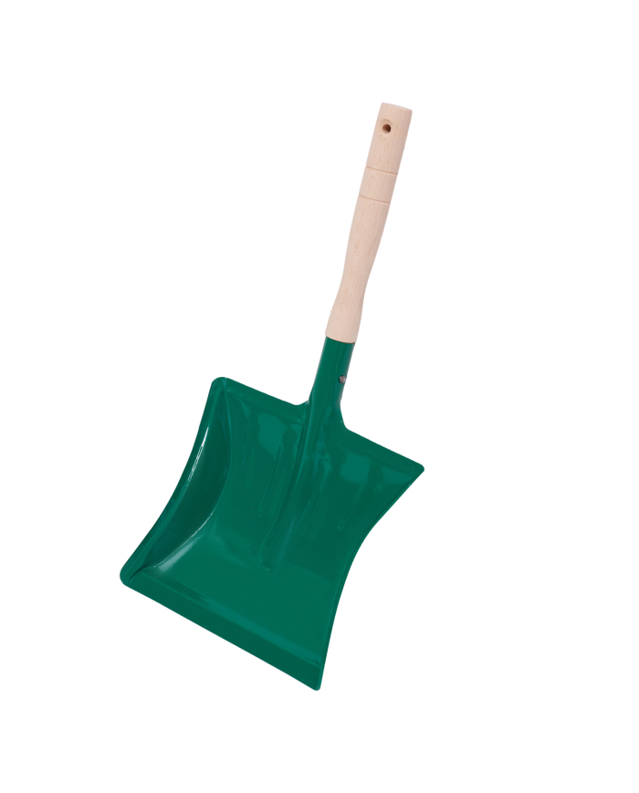 Szufelka Tłoczona 520x225 z Drewnianym Trzonkiem - Wysoka Jakość