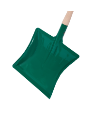 Szufelka Tłoczona 520x225 z Drewnianym Trzonkiem - Wysoka Jakość