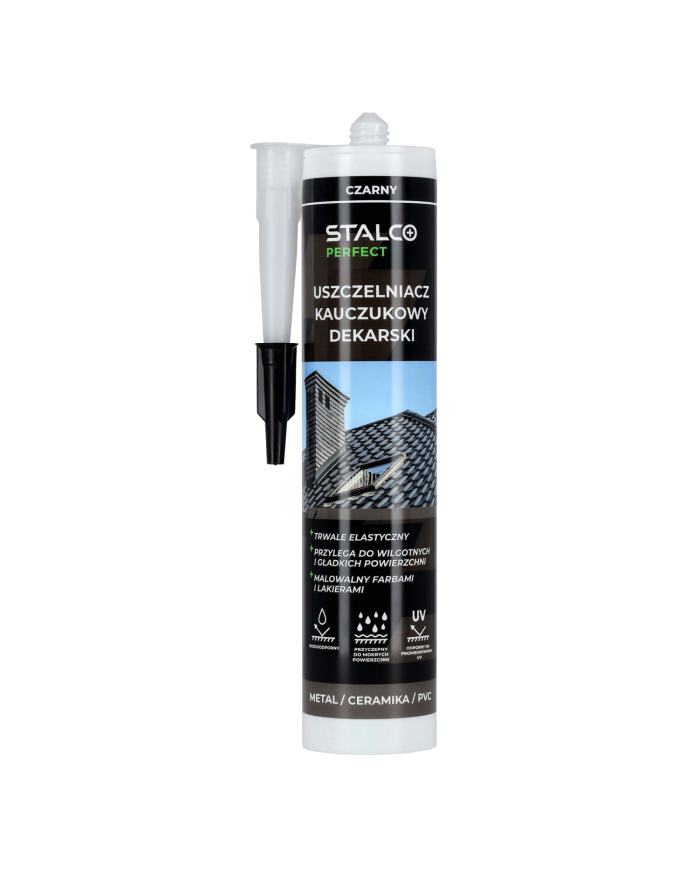 Uszczelniacz dekarski kauczukowy brązowy STALCO - Specjalistyczny
