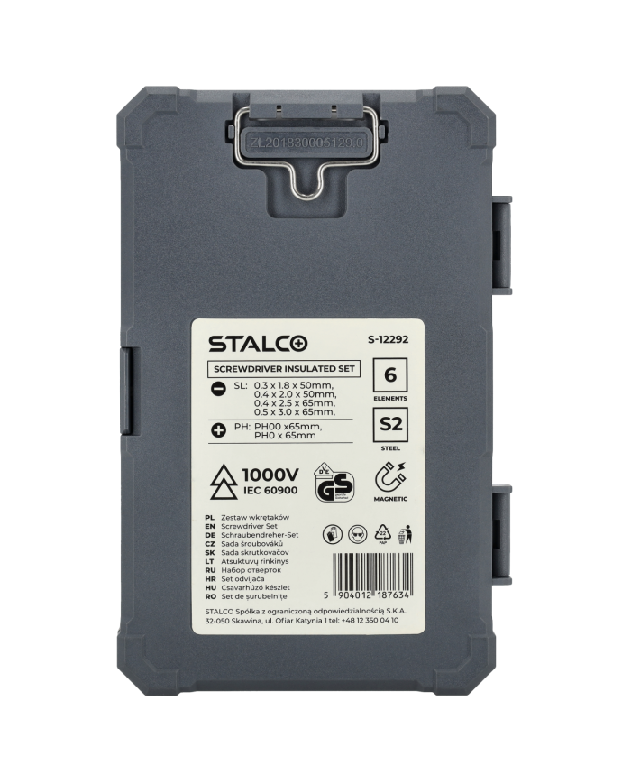 Wkrętaki elektrotechniczne 6 elementów - Wysoka jakość i precyzja