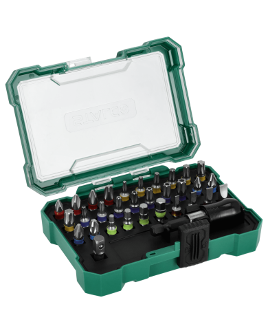 Zestaw bitów i adapterów 1/4" 32 el. STALCO - Wysoka jakość!