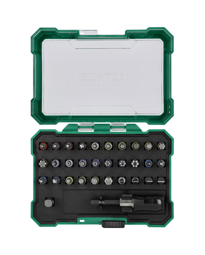 Zestaw bitów i adapterów 1/4" 32 el. STALCO - Wysoka jakość!