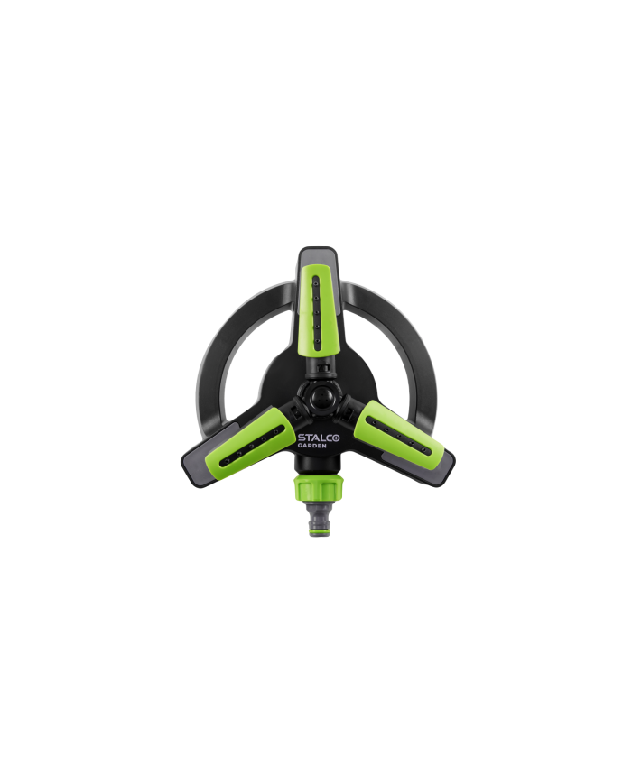 Zraszacz obrotowy trójramienny na podstawie - efektywne nawadnianie