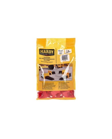 HARDY Klipsy Fuga 2mm - Opakowanie 100 sztuk | Najlepsza cena HARDY Klipsy Fuga 2mm - Opakowanie 100 sztuk | Najlepsza cena