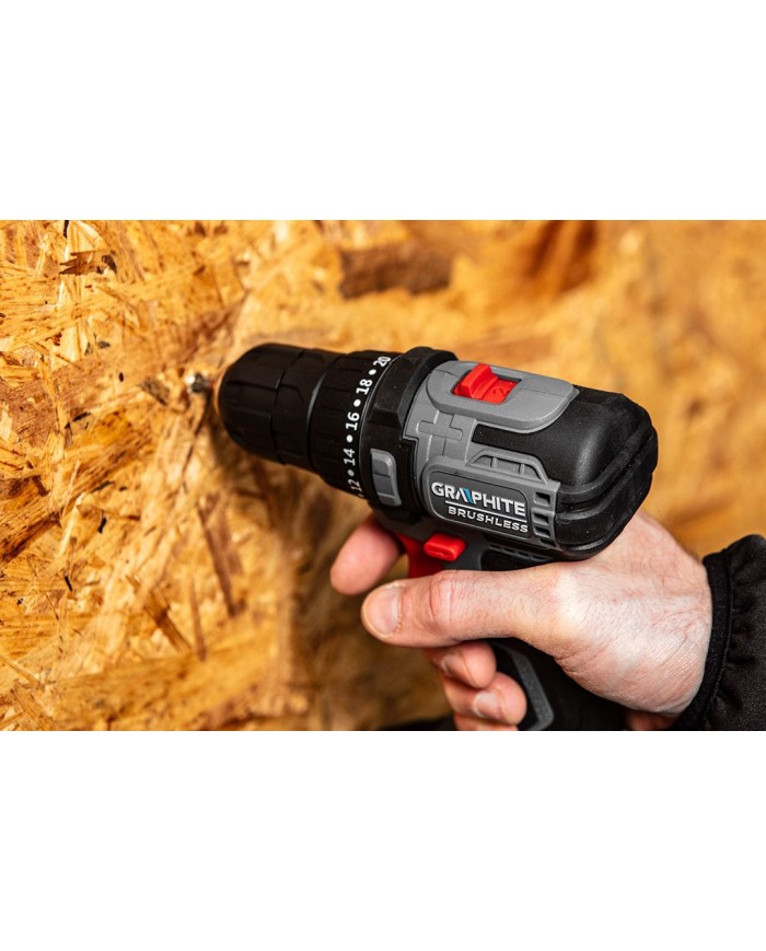 Wiertarko-wkrętarka bezszczotkowa 18V - moc i wydajność