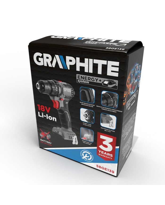 Wiertarko-wkrętarka bezszczotkowa 18V - moc i wydajność