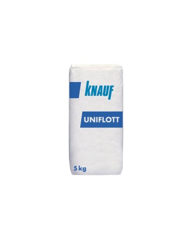 KNAUF UNIFLOT Gips szpachlowy 5KG - Idealny do wykończeń KNAUF UNIFLOT Gips szpachlowy 5KG - Idealny do wykończeń