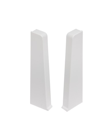 Zak. do l. przyp. Hi Line - zaślepki Cezar kpl [L+P] Biały Mat