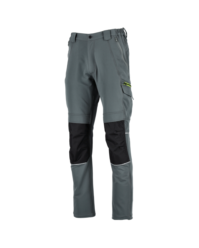 Spodnie robocze do pasa szare "L" - Wygoda i funkcjonalność